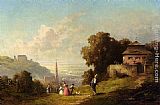 Famous Country Paintings - A Family Outing In The Country Side